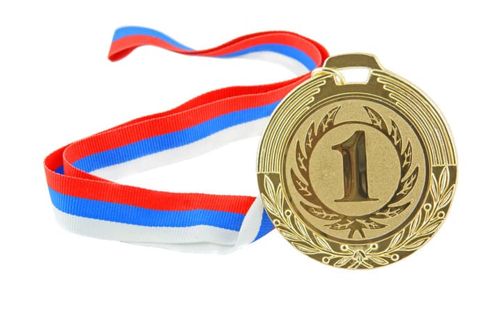 Metal Ribbon Medal