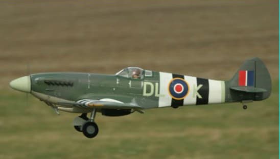 RC Plane Model Spitfire