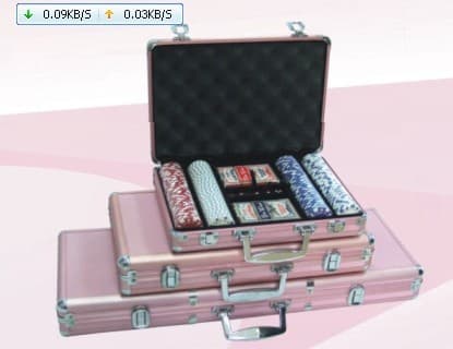 Aluminum Poker Chip Set (HT014C)