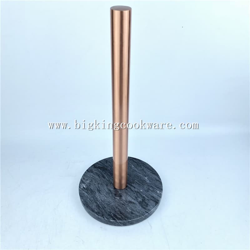 Metal Bar Marble Table Towel Holder