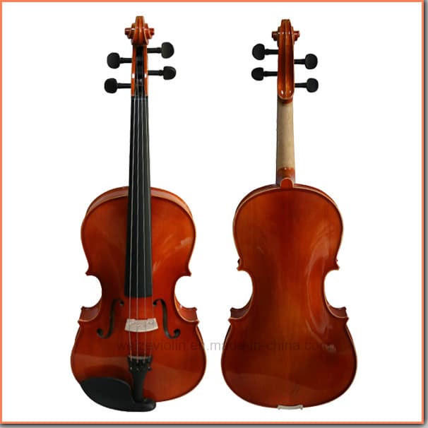 Shine Red Brown Color Solid Wood Viola