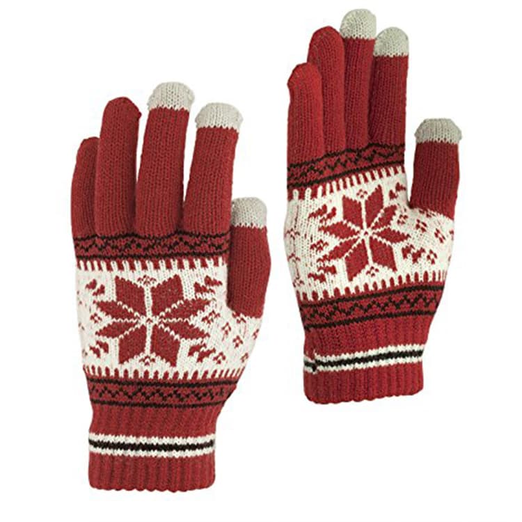 Man Knit Winter Gloves