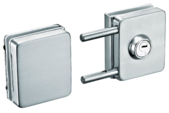 Glass Double Sliding Door Lock (FS-242)