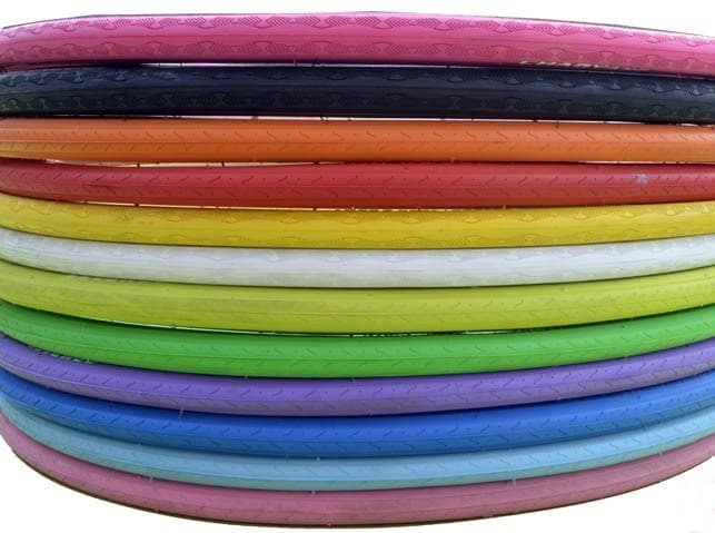 Fixed Gear Color Tyre