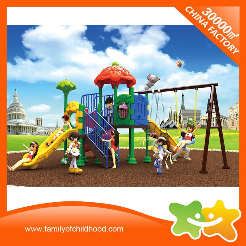 Children Outdoor Playground Swing Slide