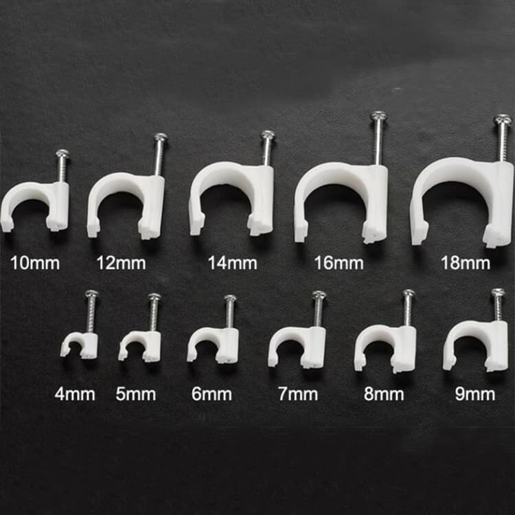 Electrical Wire Plastic Cable Clips