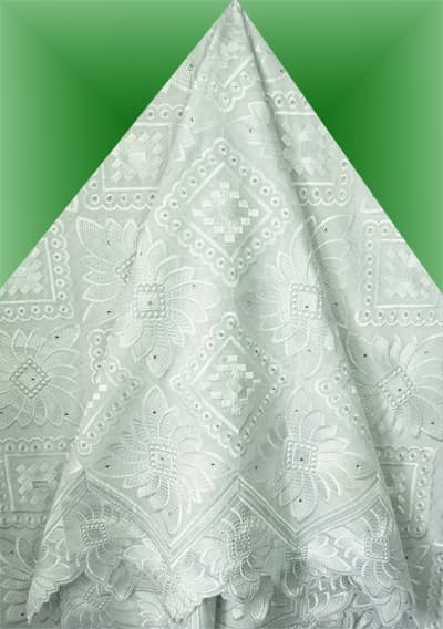 100% Cotton Swiss Voile Lace SL0231