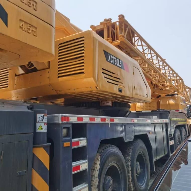 Used Xct80L5 80 Ton Truck Mounted Crane