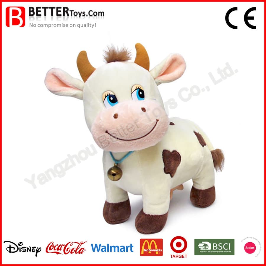 Free Design 2021 Plush Cow Candy Bag