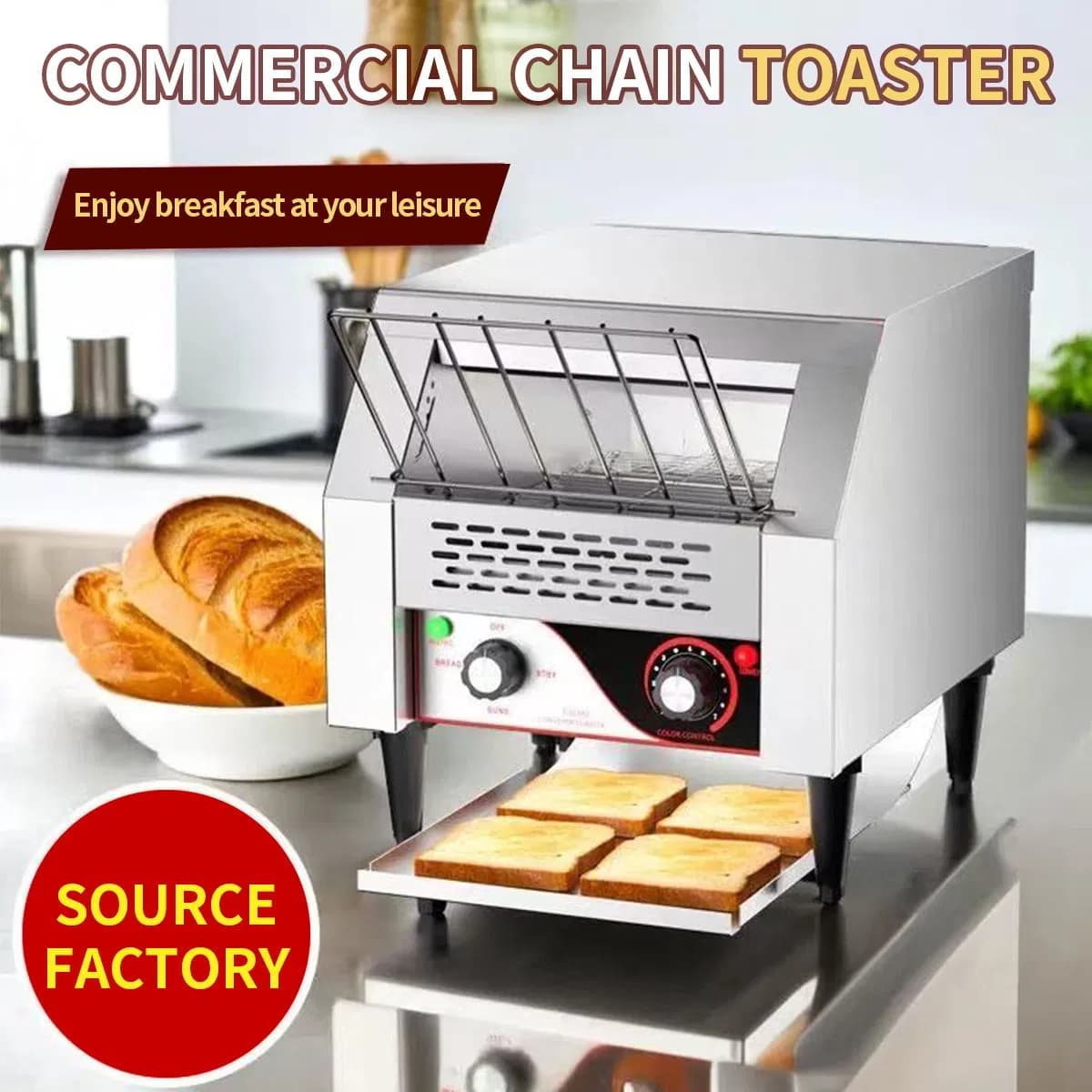 Multi Function Automatic Chain Toaster