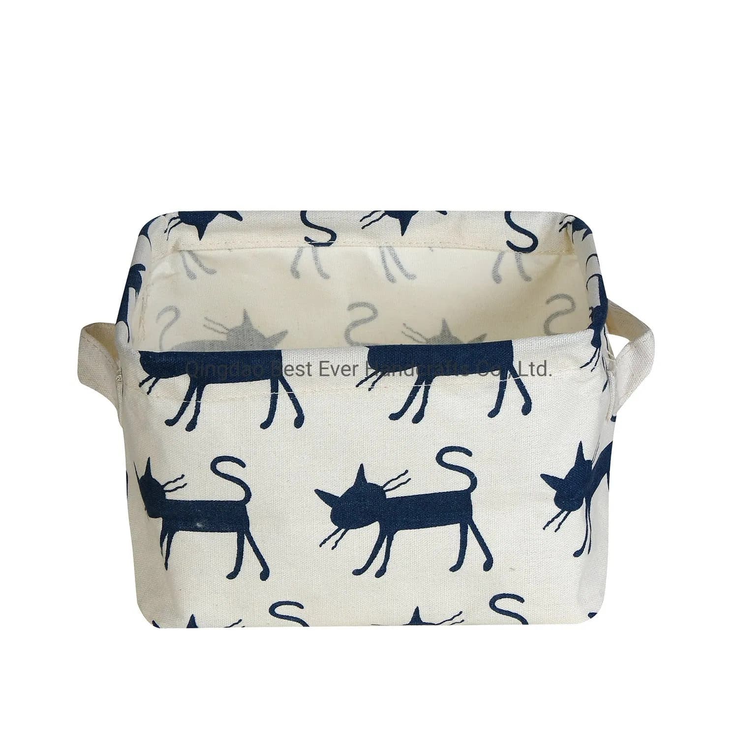 Small Foldable Storage Cat Toys Basket