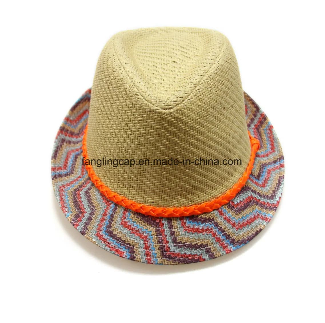 New Design Fashion Straw Fedora Hat