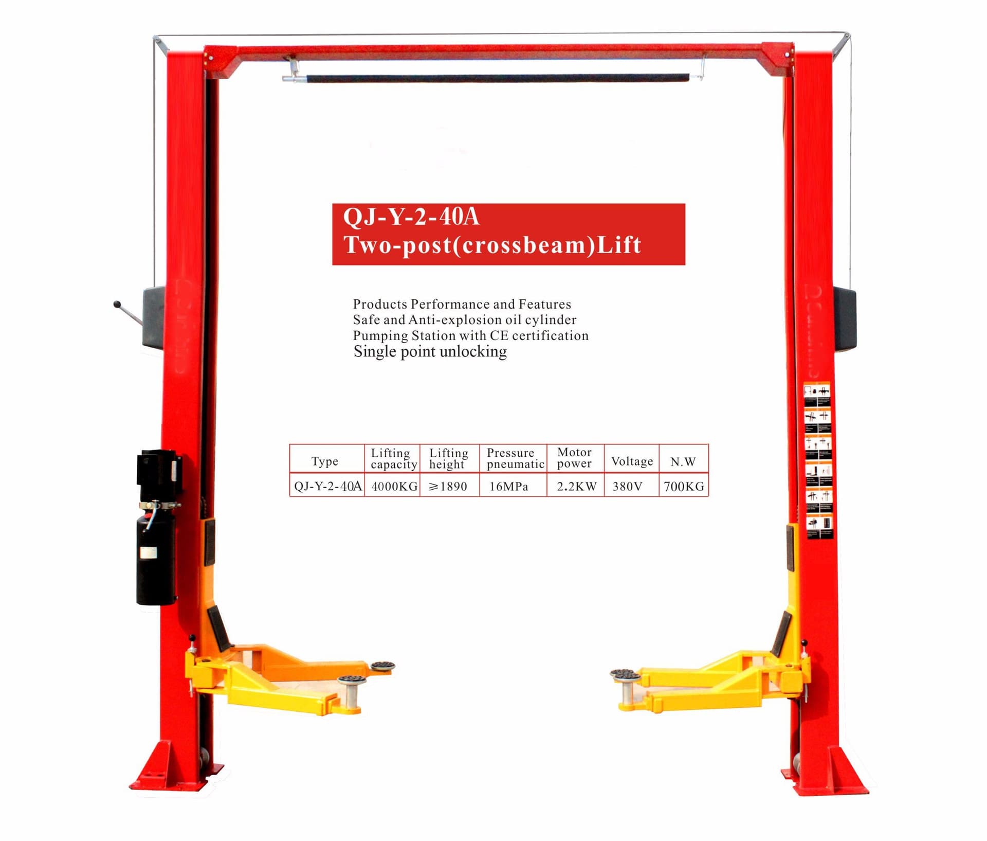 Car Gantry Two Post Lifts