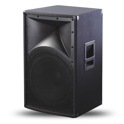 Wooden 15" 2-Way Cuboid Speaker Box