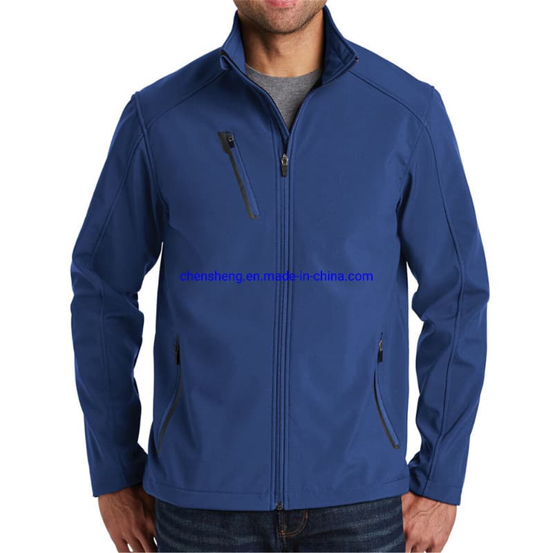 Mens 100% Polyester Soft Shell Golf Jacket with Breathability and Light Weight for Sportsmovement