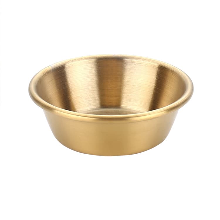 Premium Stainless Steel Sauce Dish for Elegant Dining Experiences