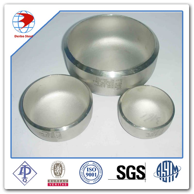 1 Inch Sch 80s Bw Smls Ss ASTM A406 Wp S316 Cap
