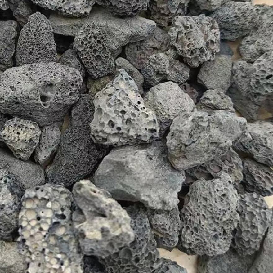 Red Lava Stone Vocanic Stone Gravels for Garden and Water Treatment
