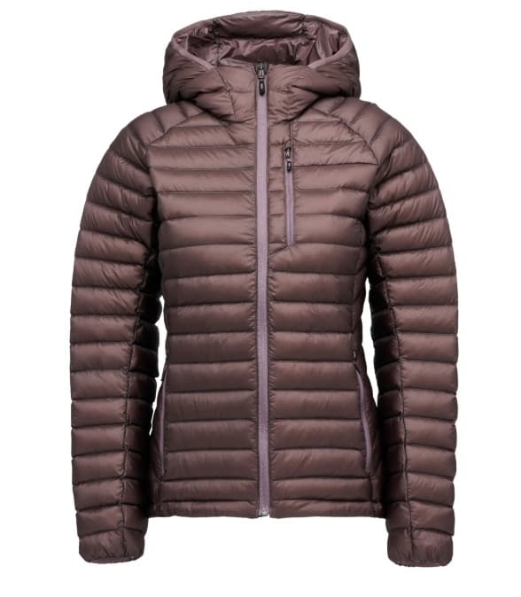 Women Warm Durable Windproof Breathable Deploy Down Hooded Jacket for Mountaineering