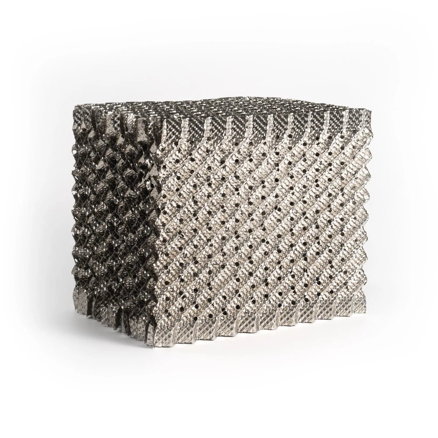 Metal Perforated Plate Corrugated Structured Tower Packing