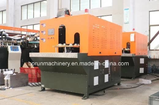 Semi Automatic Wide Big Mouth Plastic Bottle Blowing Machine Price