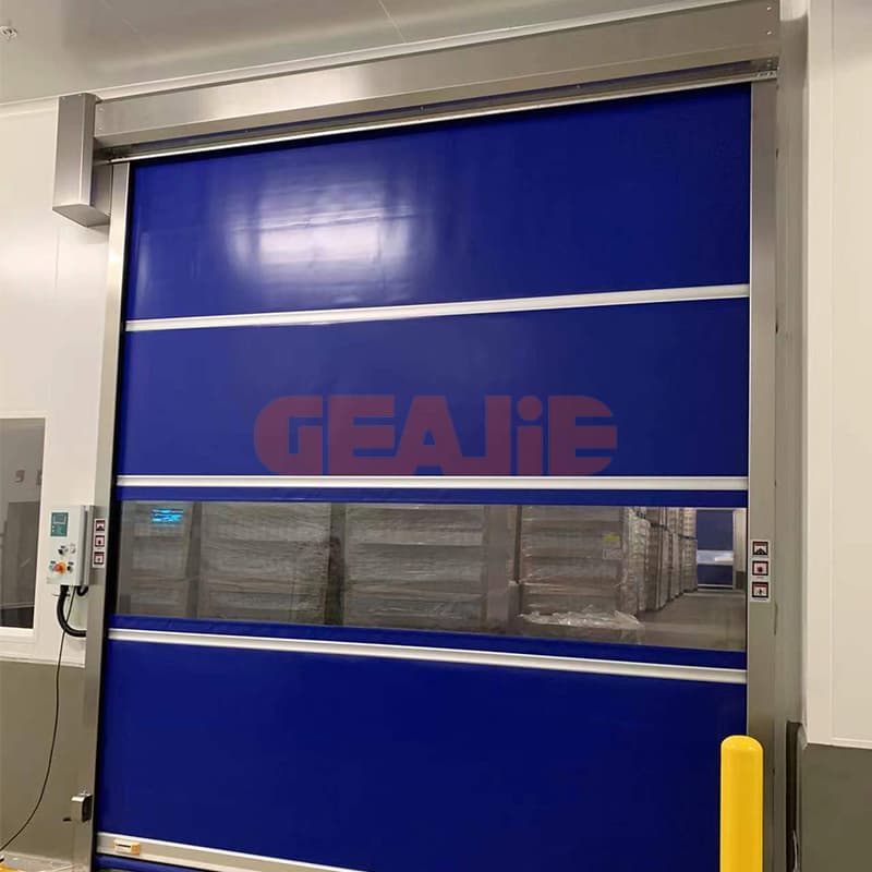 Industrial PVC Rolling Shutter Rapid Store Room Fast Roller Shutter Door