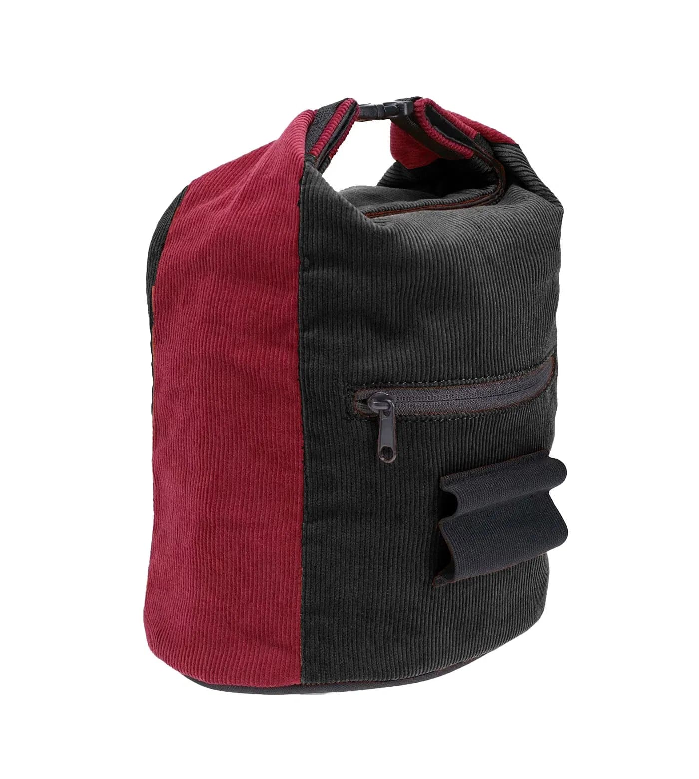Durable Outdoor Corduroy Chalk Bucket for Climbing Enthusiasts