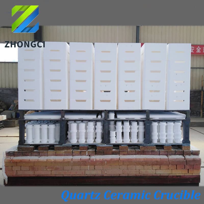 Zhongci High Purity Graphite Crucible and Ceramic Crucible for Gold Melting Furnace