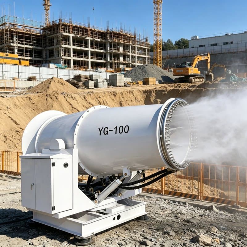 Stainless Steel Vehicle Mounted Dust Suppression Fog Cannon- Fog Cannon