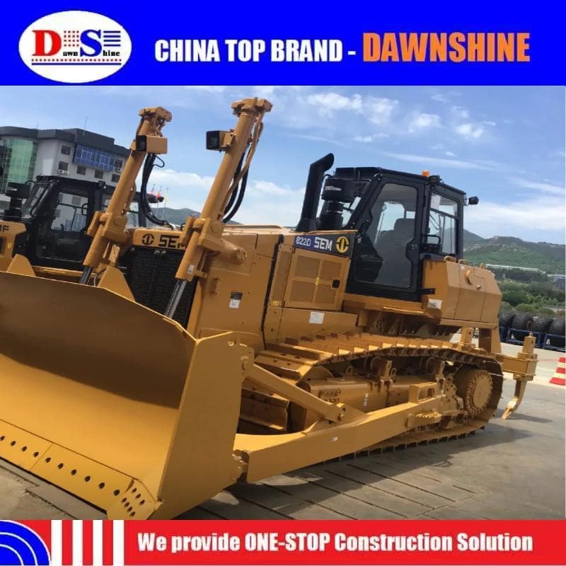 Sem822 220HP Hydrostatic Drive Crawler Bulldozer used 23.68t Track Type Tractor