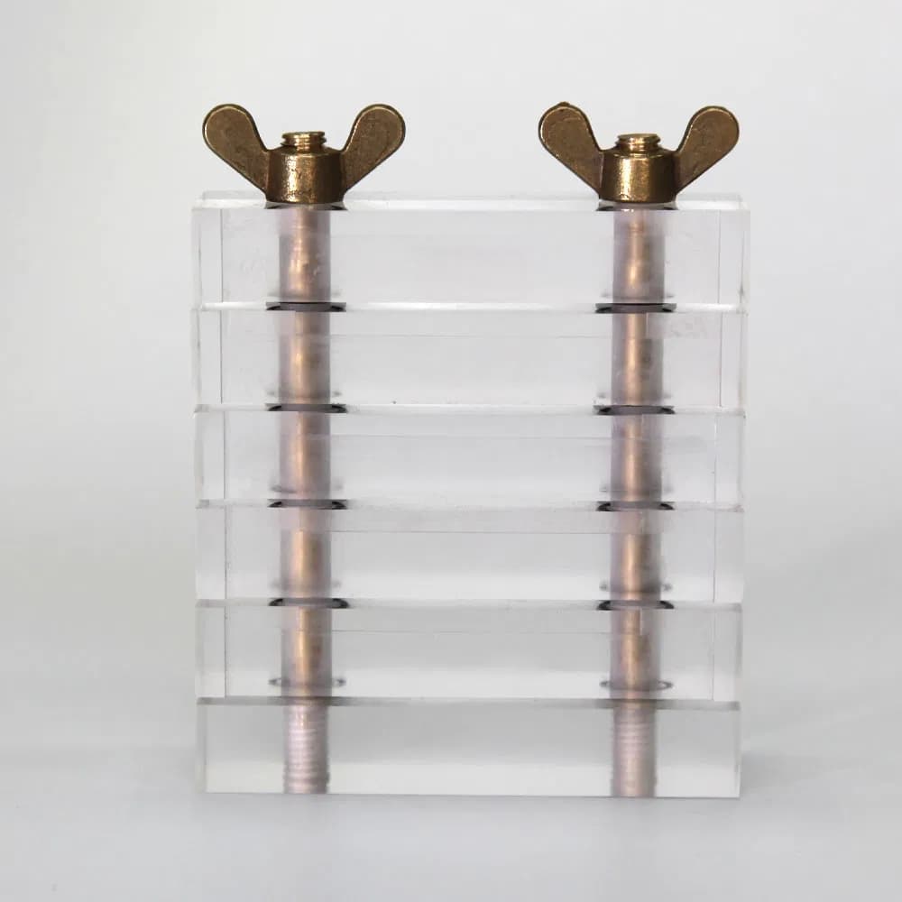 OEM ASTM D130 Polishing Vise of Copper Strips Corrosiveness Test Bomb