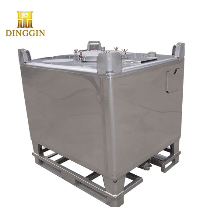 Stainless Steel Jackets Beverage Storage IBC Tank (OEM)