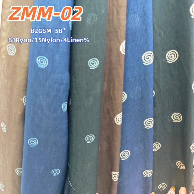 Changxu Ready Stock Fashion 80GSM Garment Fabric