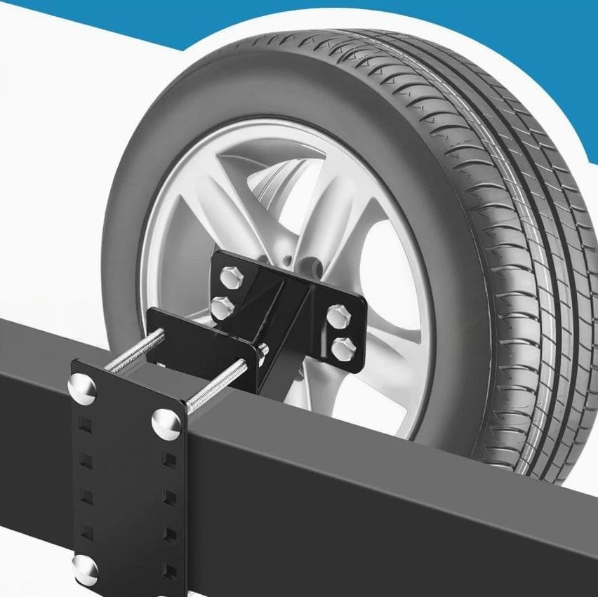 Adjustable Spare Tire Carrier for Trucks and Outdoor Adventures