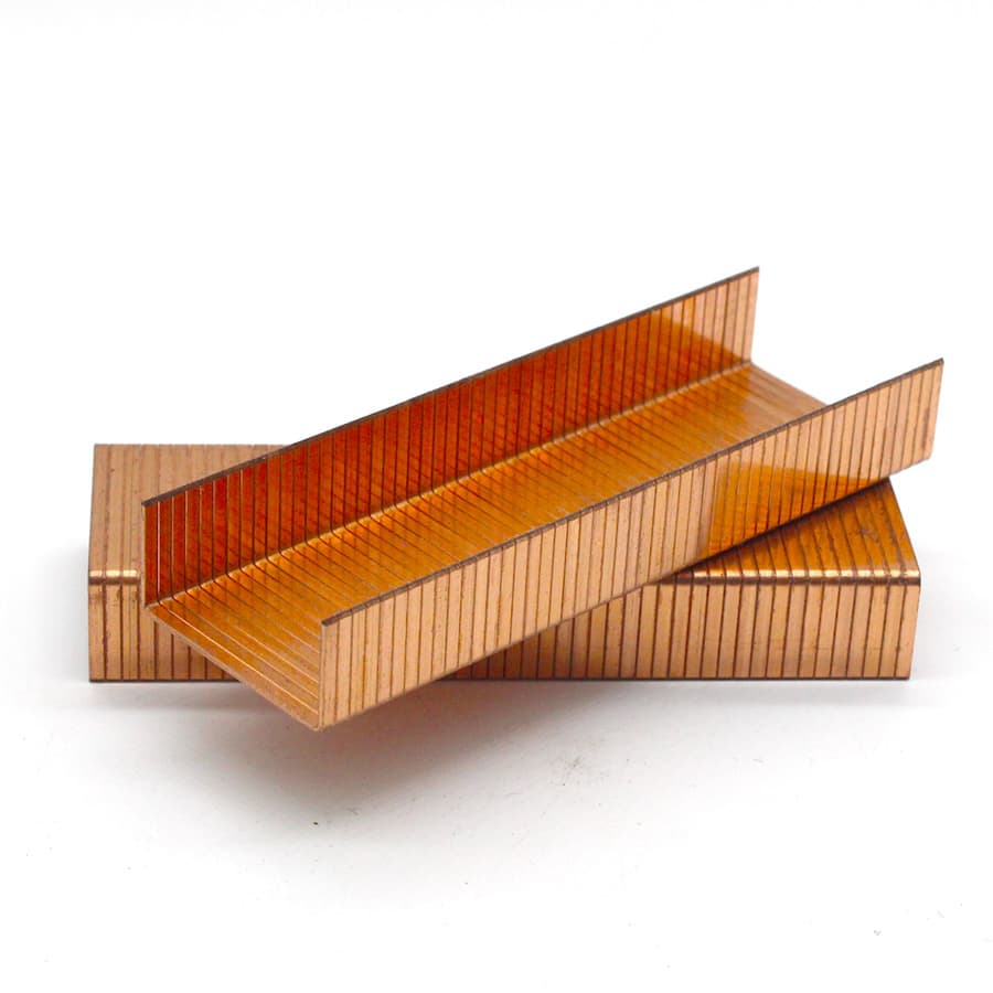 16ga 3522 Copper Galvanized Coated Carton Staples for Packing