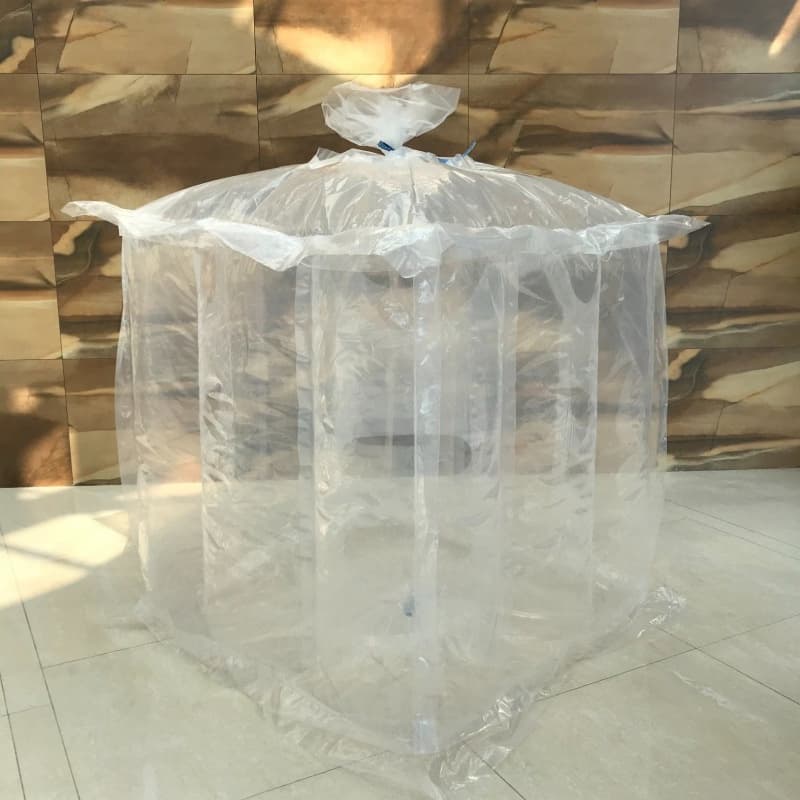 Transparent 3mil 6mil Thickness Form Fit PE Big Bag Liner of LLDPE/LDPE Liner