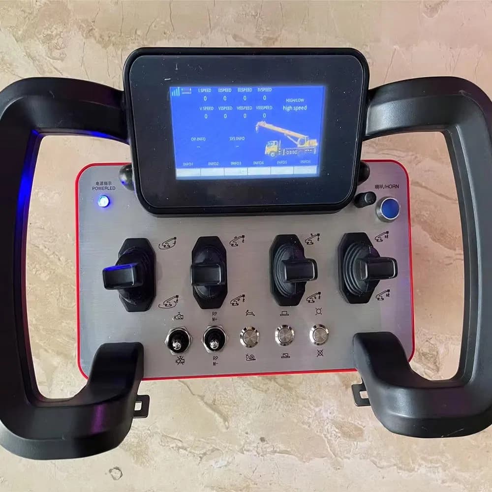 Crane Four-Channel Remote Control for Heavy-Duty Lifting Applications
