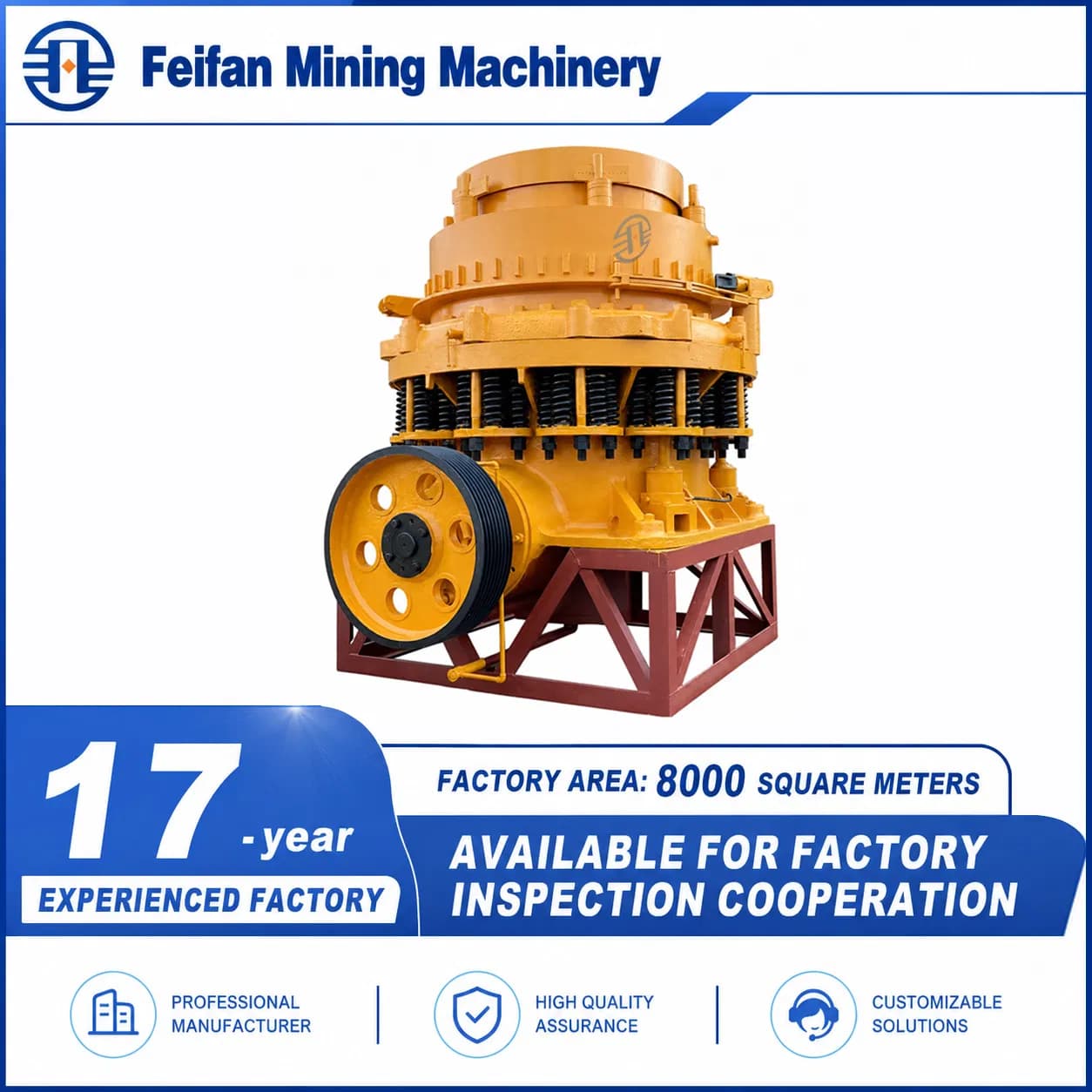 Durable Spring Cone Crusher for Hard Rock Crushing