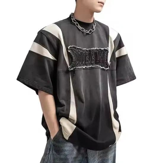 Custom-Embroidery-Patches-Logo-Streetwear-Vintage-Cotton-T-Shirt-Hip-Hop-Printing-Graphic-Heavyweight-Oversized-Men-S-T-Shirts