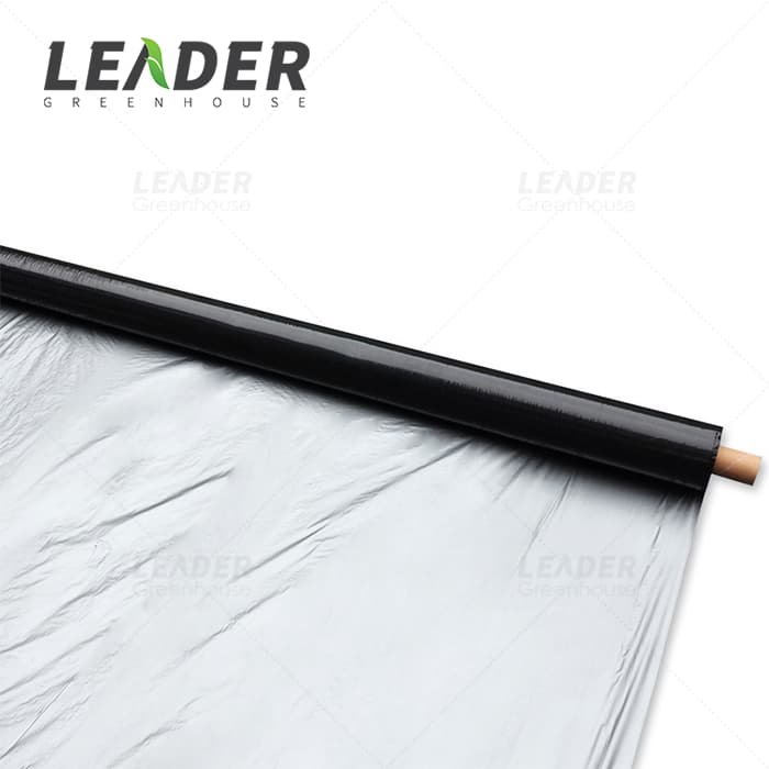 Greenhouse Mulch Plastic Silver Black Perforated Mulch Film with UV Resistany