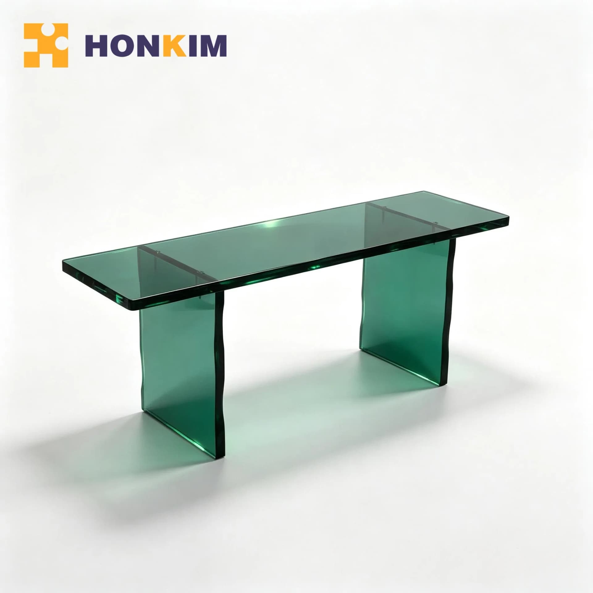 Translucent Colored Acrylic Bench for Stylish Home Hallway Decoration