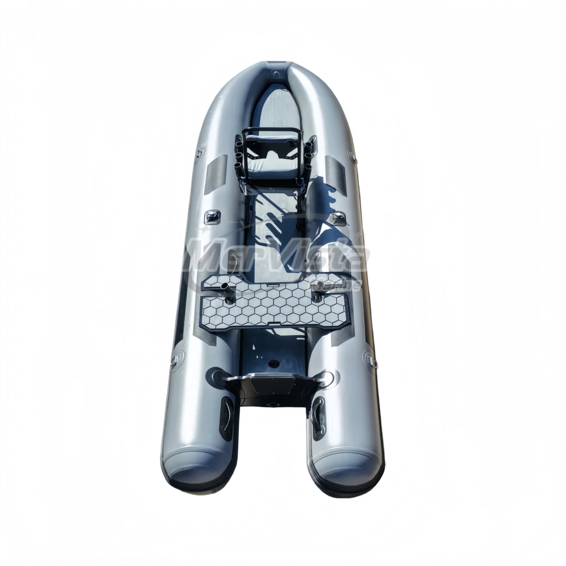 Hot Selling Cheap 400cm Inflatable Kayak CE Approved Durable Light Grey for Fishing