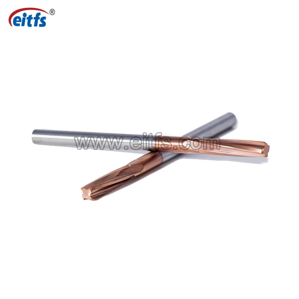 CNC Machine Tools Standard Size CNC Lathe Cabide Spiral Flute Reamers Cutter for Steel