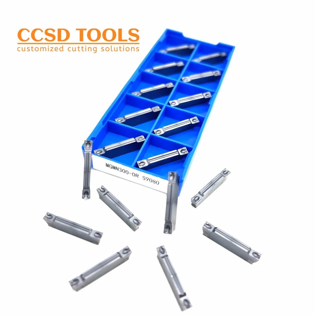 Mgmn Mgmr 300 400 Parting Grooving Turning Milling Inserts CNC Cutting Carbide Groove Inserts
