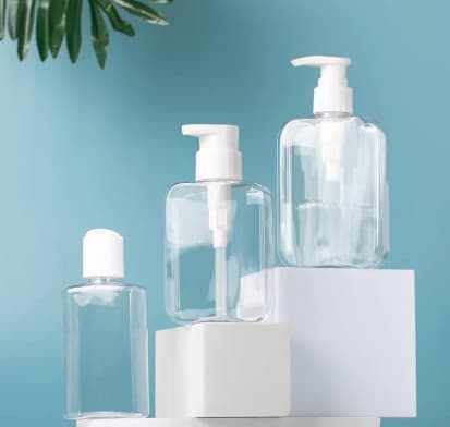 150ml 30g Press Type Transparent Square Bottle with Pump Head, Small Capacity Cosmetic Container, Refillable Travel Toiletry Bottle for Daily Washing & Care
