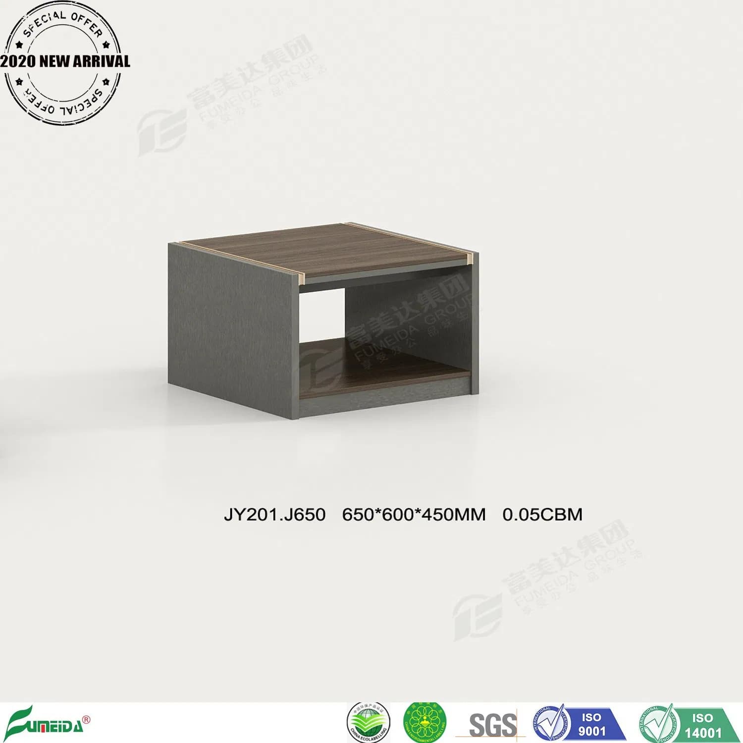 Cheap Living Room Office Furniture Table MDF 0.65 Meter Tea/Coffee Table