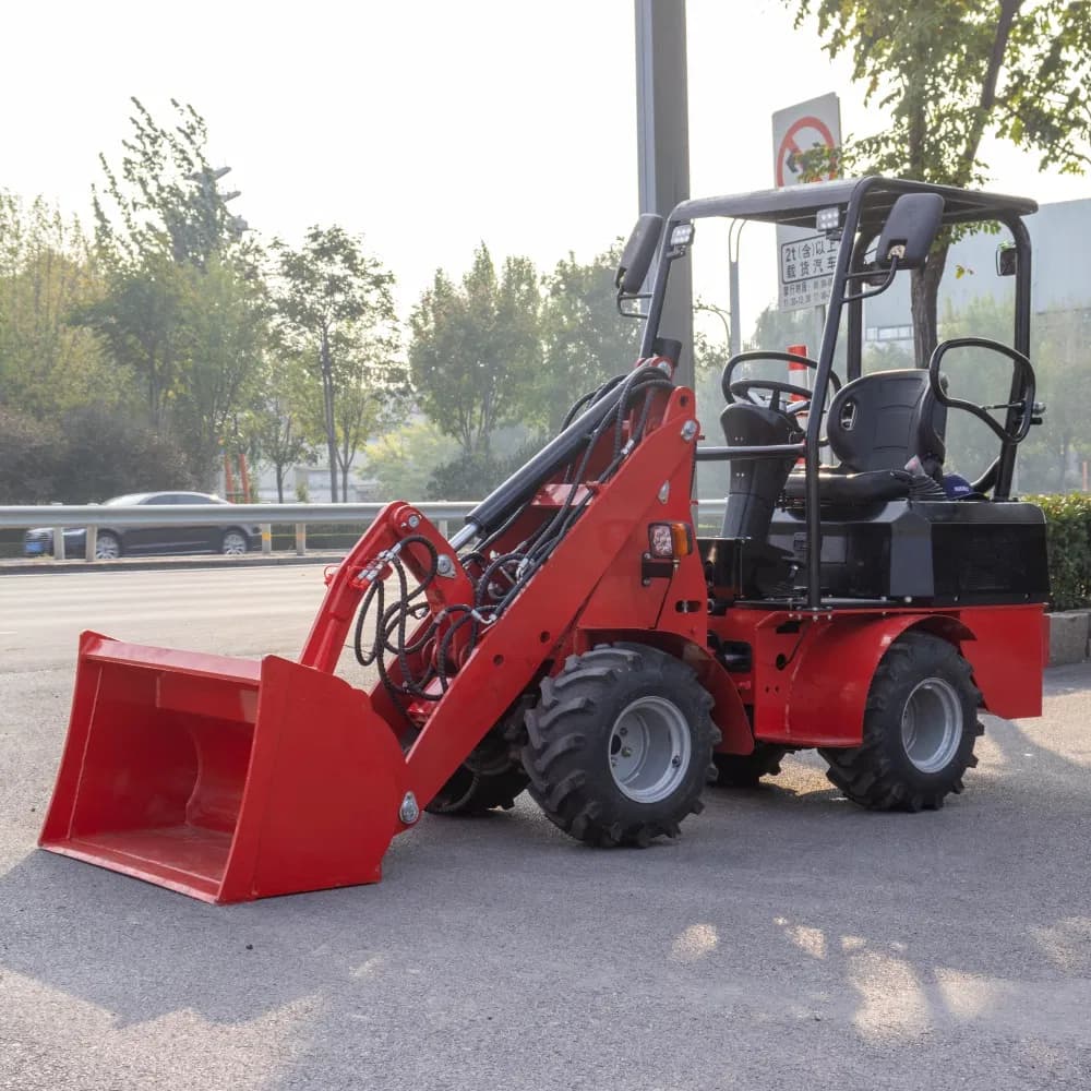CE EPA 0.6ton Small Loader Shovel Truck Mechanical Wheel Loader
