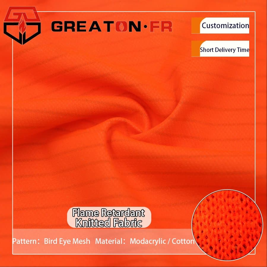 Durable 240 GSM Flame Retardant Workwear Fabric Solutions