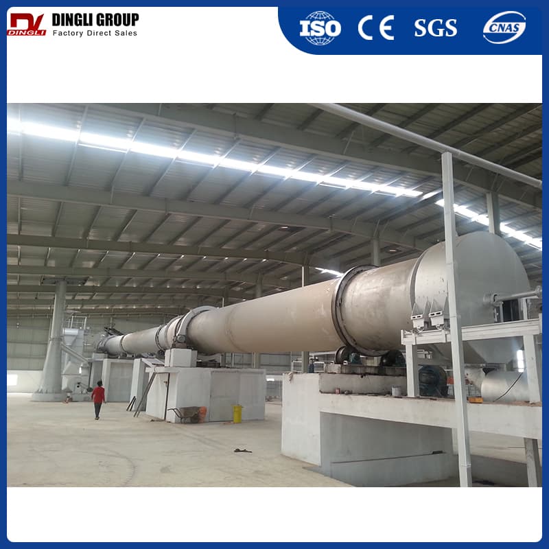 Advanced Lime Rotary Kiln Furnace for Metallurgy with Natural Gas Fuel