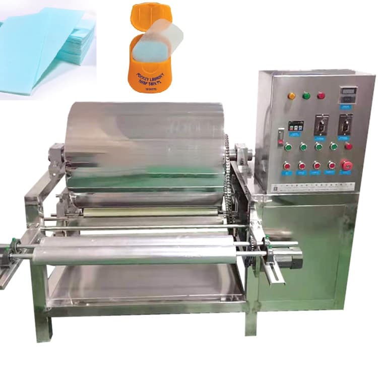 Eco Friendly Laundry Sheets Detergent Sheets Steam Heating Dryer Machine